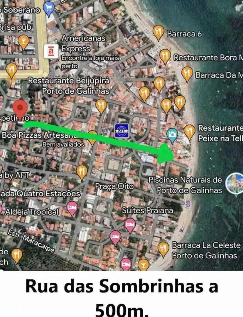 Porto Sunset Flat Aline Duque Apartamento Pôrto das Galinhas Brasil