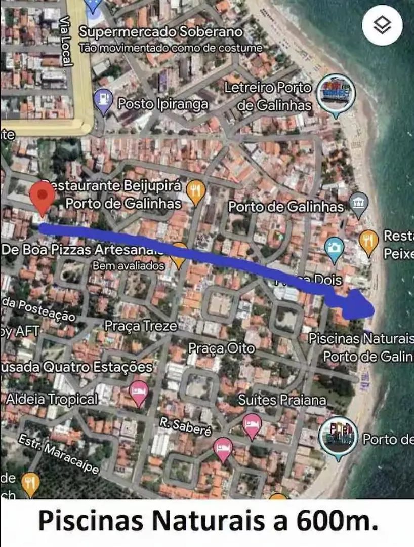 דירות Pôrto das Galinhas Porto Sunset Flat Aline Duque ברזיל